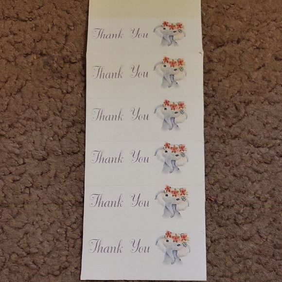 Pink Elephant Patterned Poly Mailer - Picture 3 of 3